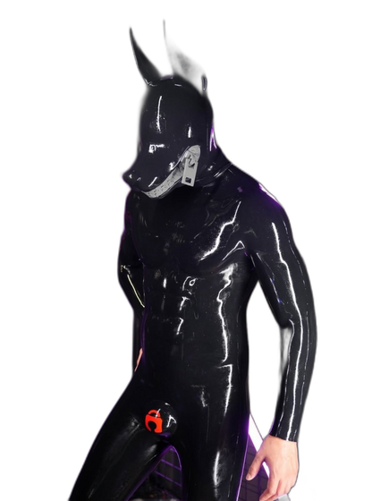 Furrjoi Zipper Dog Hood Perforated Eyes
