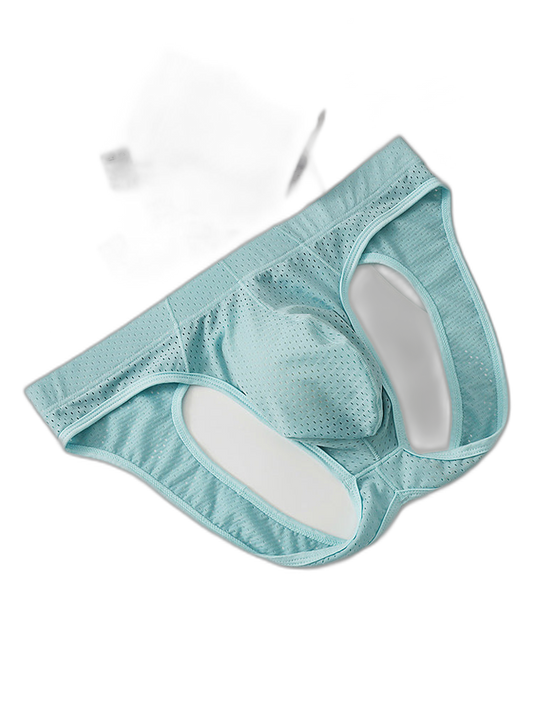 3 Pack Men's Sexy Mesh Transparent Big Pouch Jockstrap
