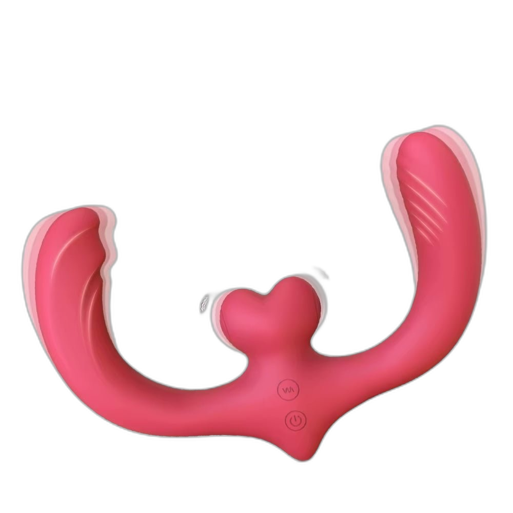 LovePulse Duo – Heart-Shaped Couples Vibrator