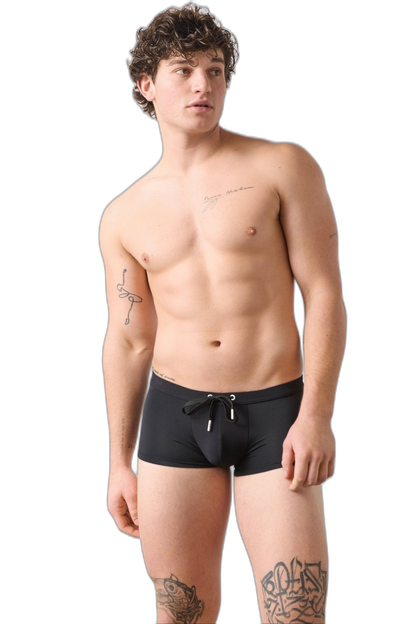 SURGE Swim Thong Trunks - Black