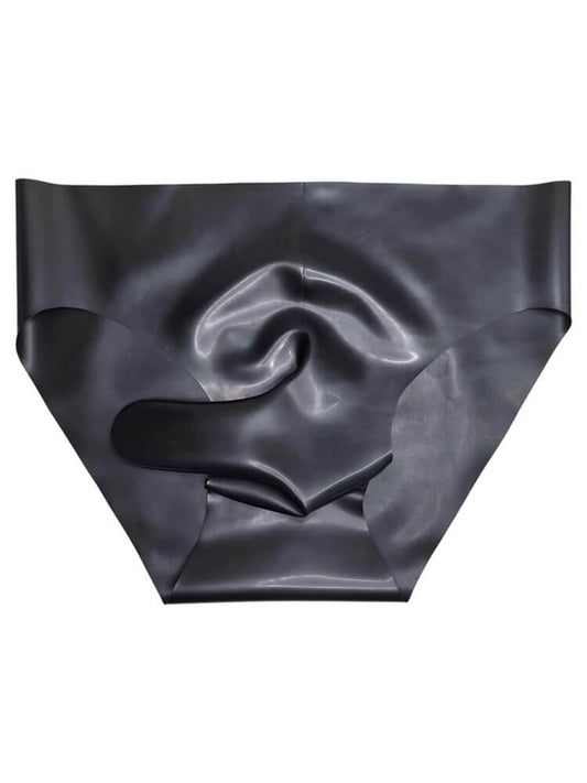 Men's Seamless Separate-Pouch Latex Briefs