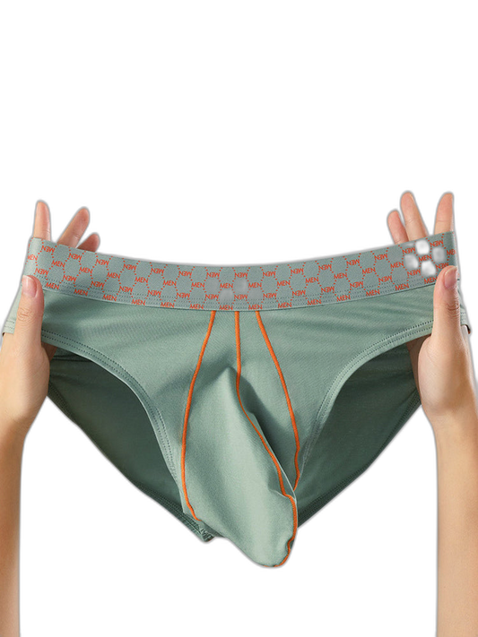 3 Pack Men's Sexy Large Pouch Breathable Comfortable Cotton Briefs