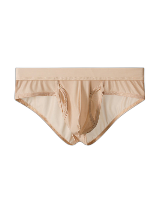 3 Pack Men's Fly Opening Supportive Pouch Stretch Premium Briefs