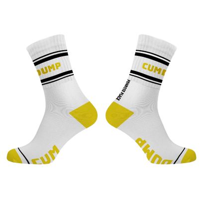 CUM DUMP Cotton Crew Socks mid-length