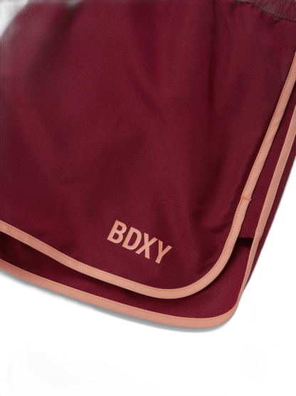 The Cameo Shorts | Burgundy