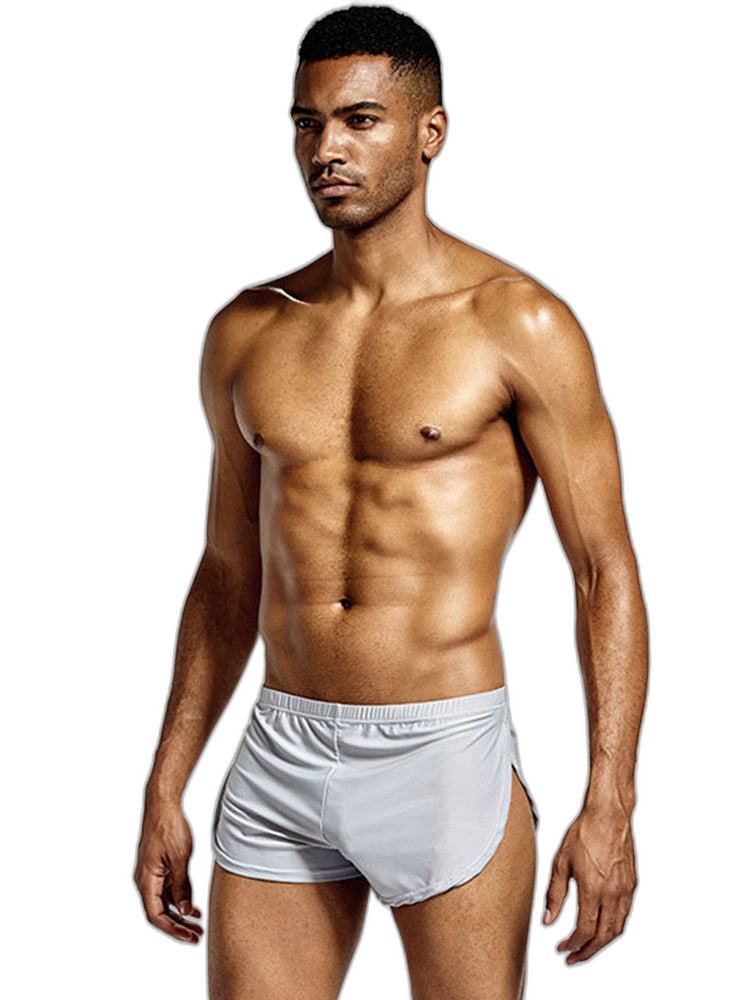 4 Pack Men’s Sexy High Vent Boxer Shorts