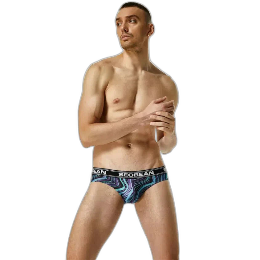 SEOBEAN Twisted Illusions Low Waist Briefs
