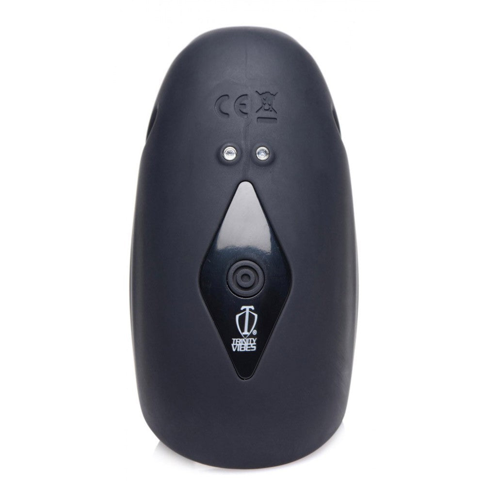 8X Vibrating Silicone Penis Head Stimulator