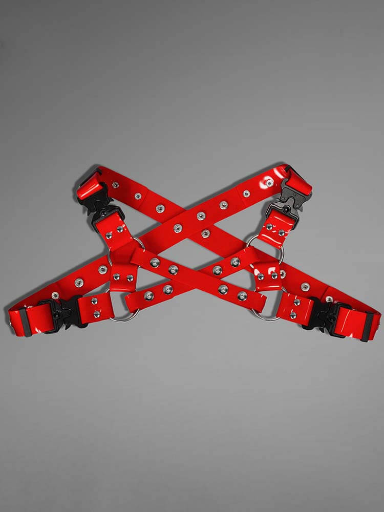 Men's Sexy Silicone X-Shaped Tactical Chest Belt