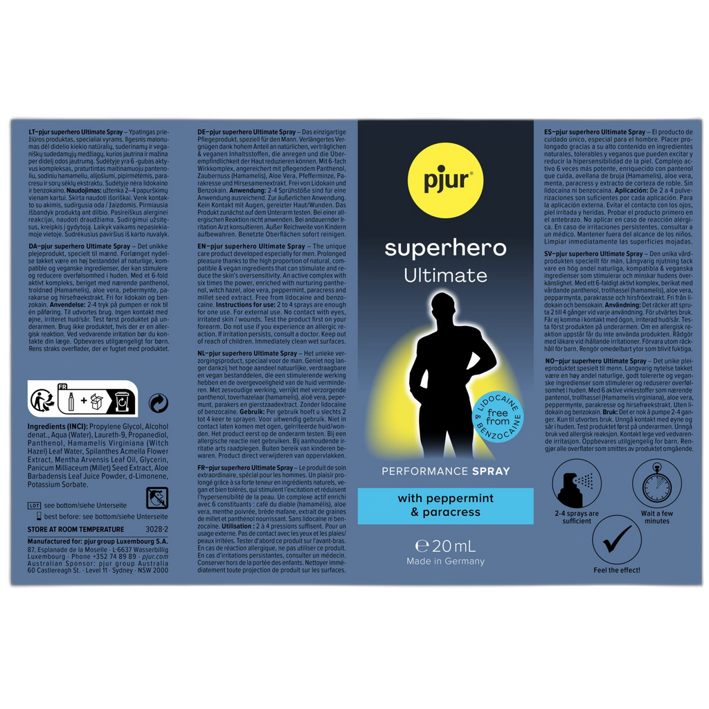 Pjur Superhero Ultimate Spray 20ml