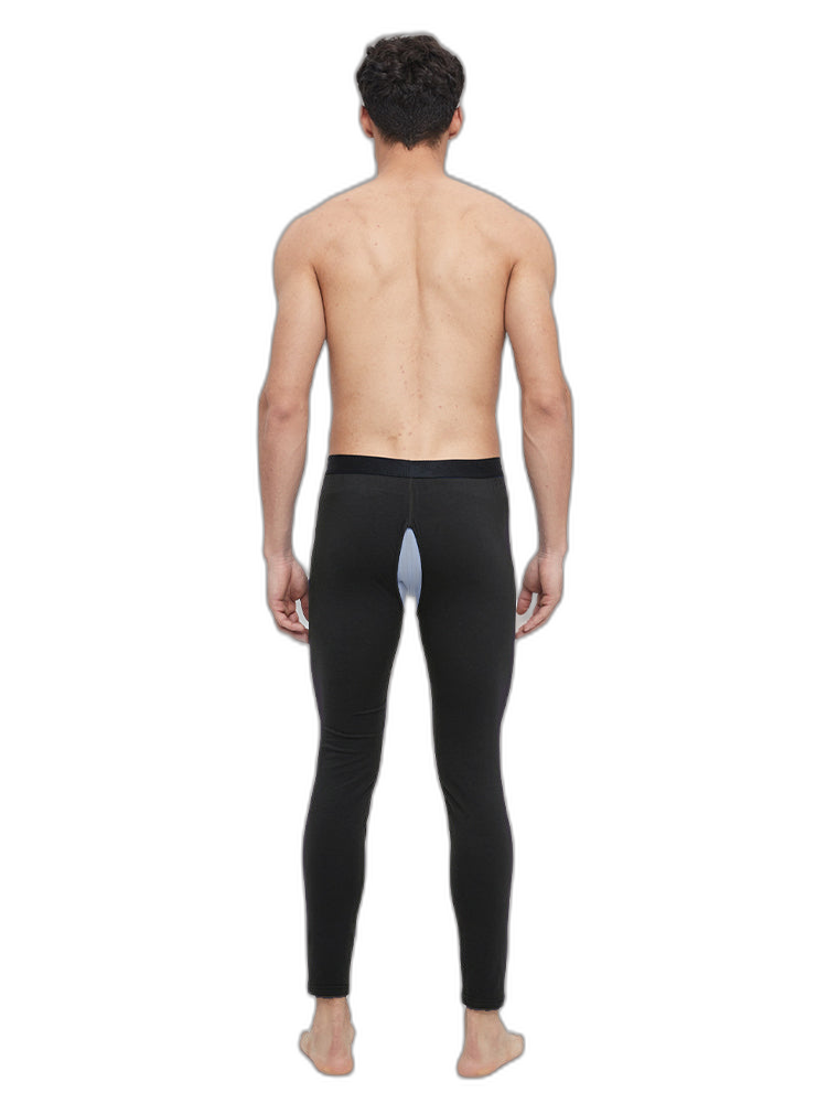 Men's Pure Cotton Open Crotch Breathable Warm Pants