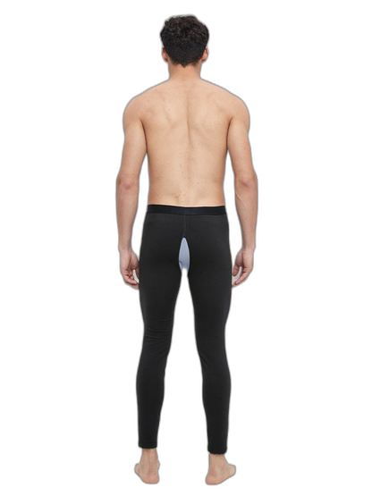 Men's Pure Cotton Open Crotch Breathable Warm Pants
