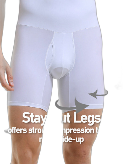 Men's Butt Lift Boxer Briefs with Fly