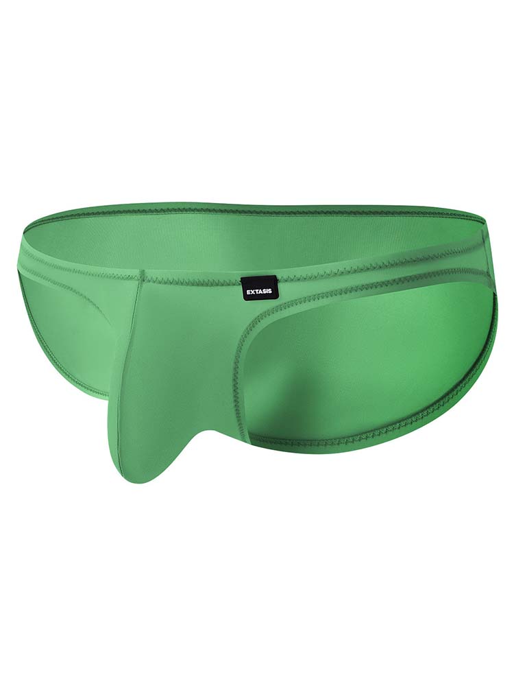 Men's Sexy Solid Color U-Convex Pouch Tight Briefs