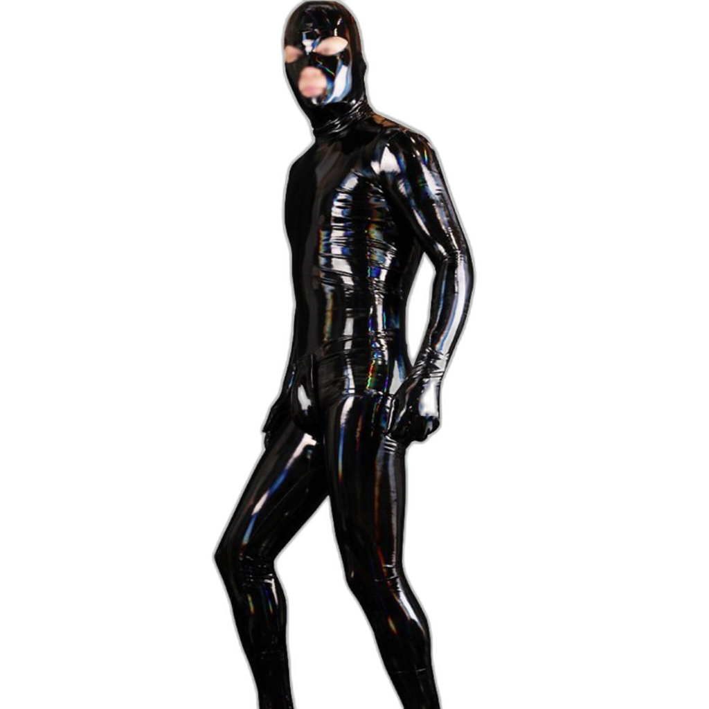 Men's Long Sleeve Spandex Bodysuit