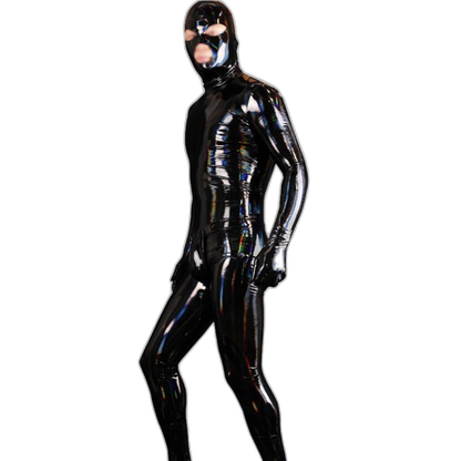 Men's Long Sleeve Spandex Bodysuit