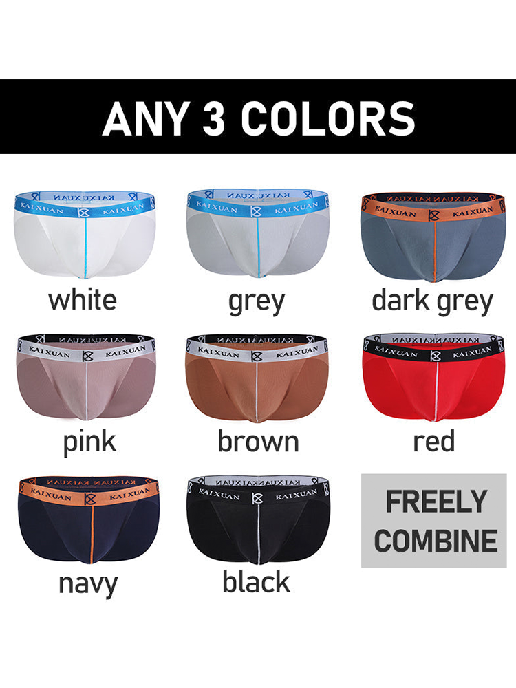 3 Pack Soft Modal Support Pouch Bikini