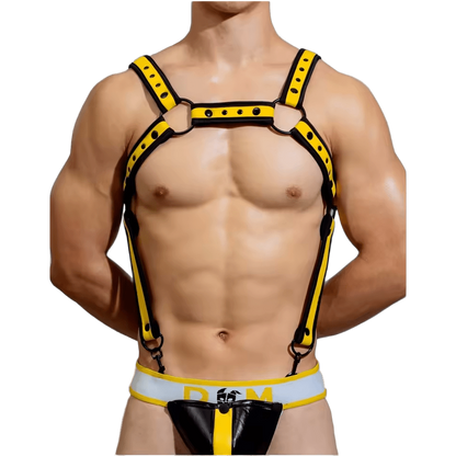 Dog & Master Body Harness Yellow