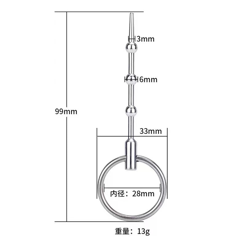 Small Metal Sound Plug – Smooth Candle Design for Safe Play (Beginner Set of 4)