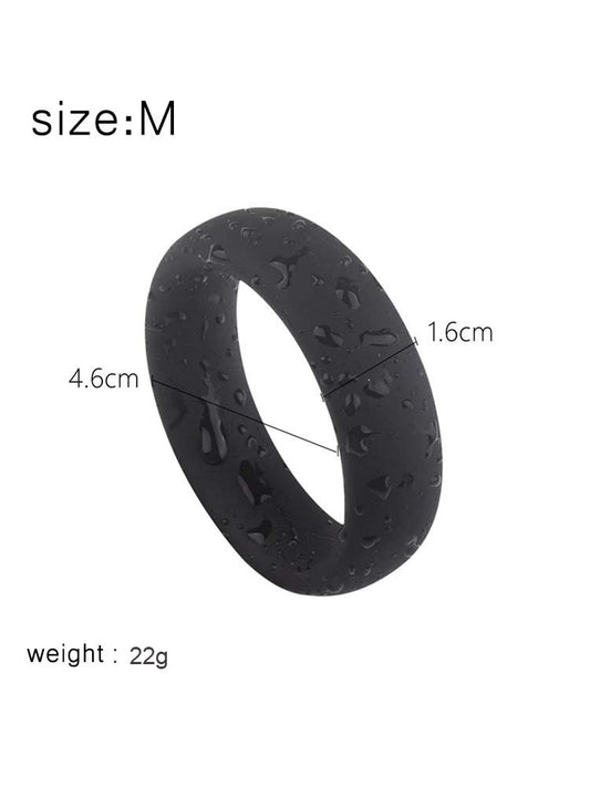 Silicone Locking Sperm Ring Set
