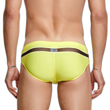 SEOBEAN Poolside Play Mesh Swim Briefs