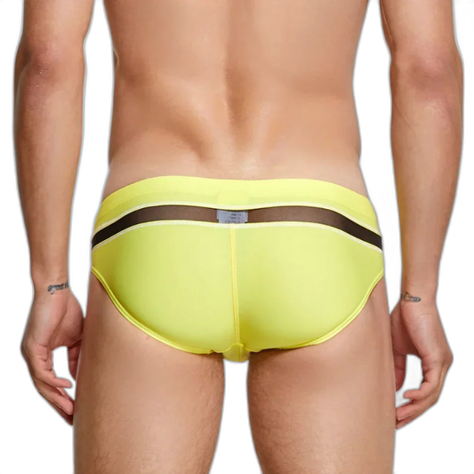 SEOBEAN Poolside Play Mesh Swim Briefs