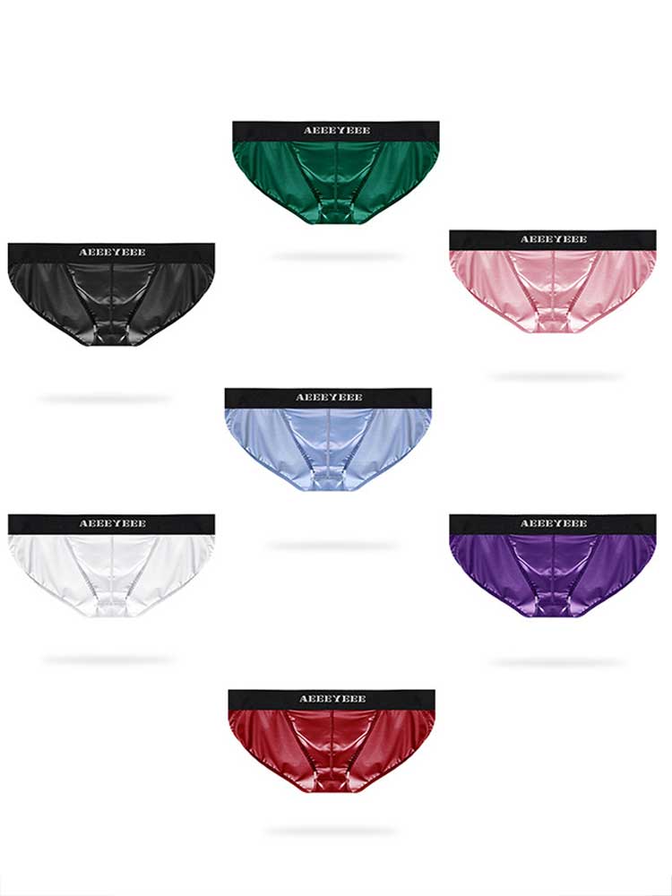 Men's Wide Waisted High Fork Sexy U-Convex Briefs