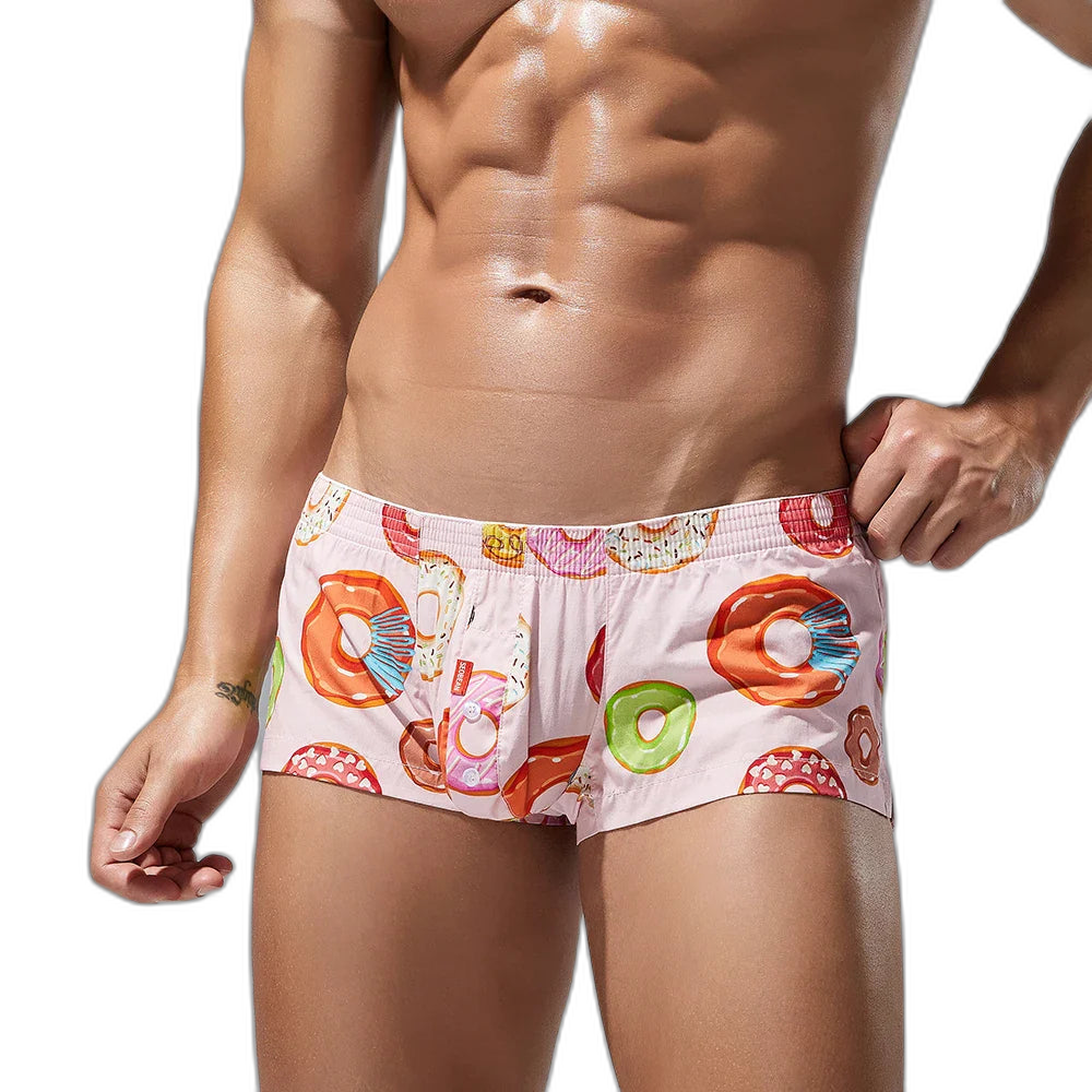 SEOBEAN Bold Wear Distressed Boxer Briefs