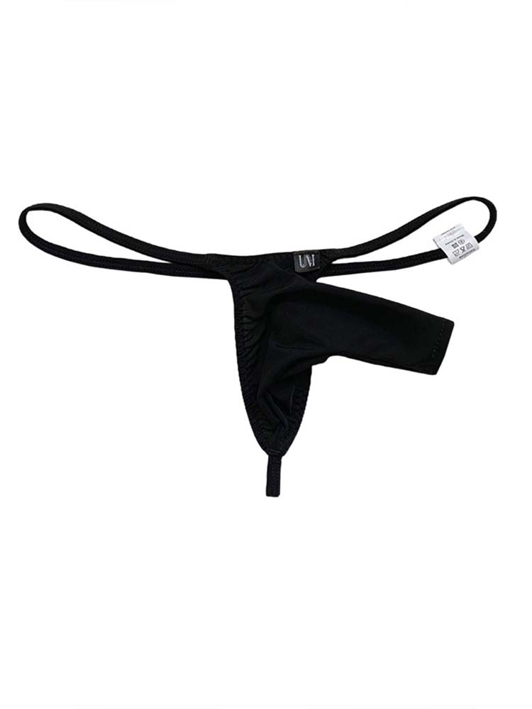 Men's Elephant Nose Opening Thin Strap Thong
