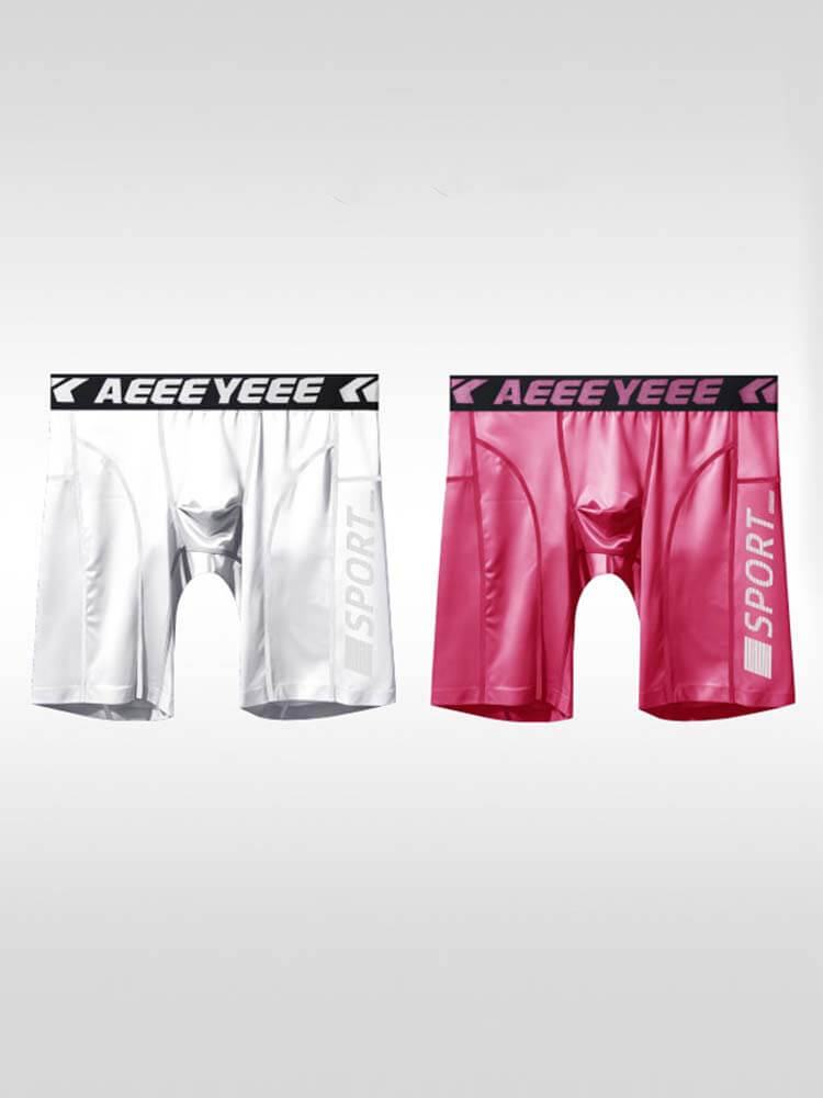 Men's High Elasticity Tight-Fit Quick-Dry Sports Shorts