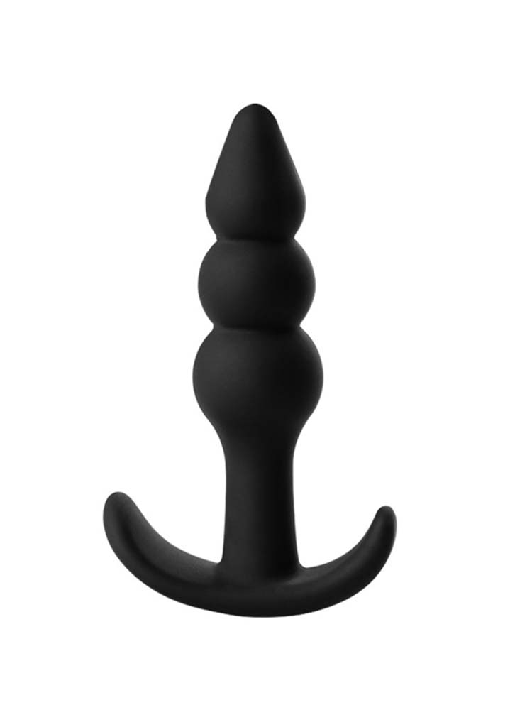 Silicone Beaded Small Anal Plug