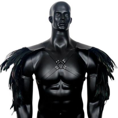 Feather Renaissance Dark Harness Costume