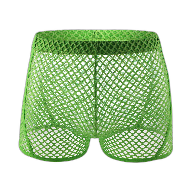 Mesh Fishnet High Shorts