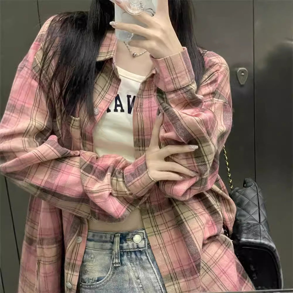 Plaid ButtonUp Shirt