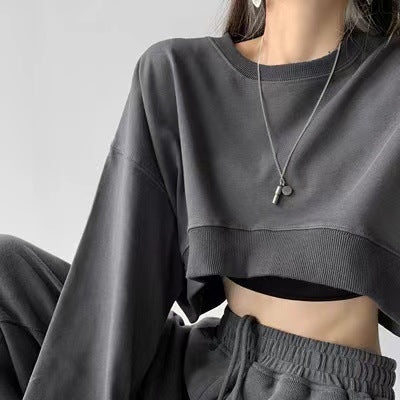 Femboy Crop Sweatshirt