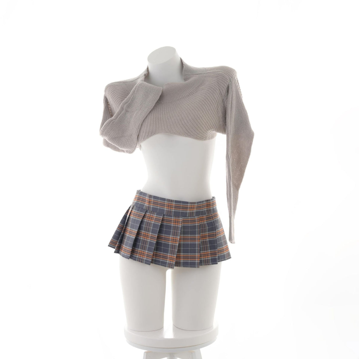 Plaid Lowcut Femboy Skirt