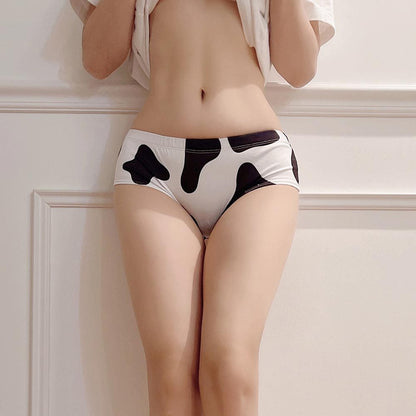 Cow Print Femboy Panties