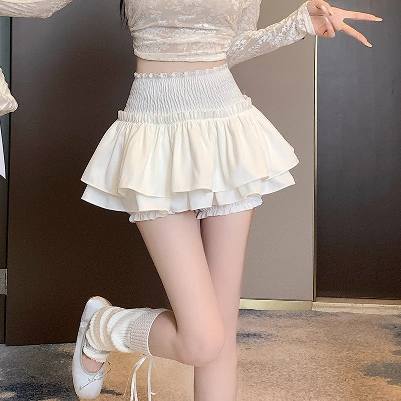 Femboy Elastic A-Line Skirt