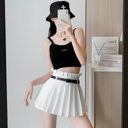 Femboy Chic Pleated Skirt