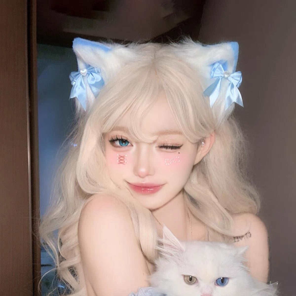Lolita Cat Ear Clip Set
