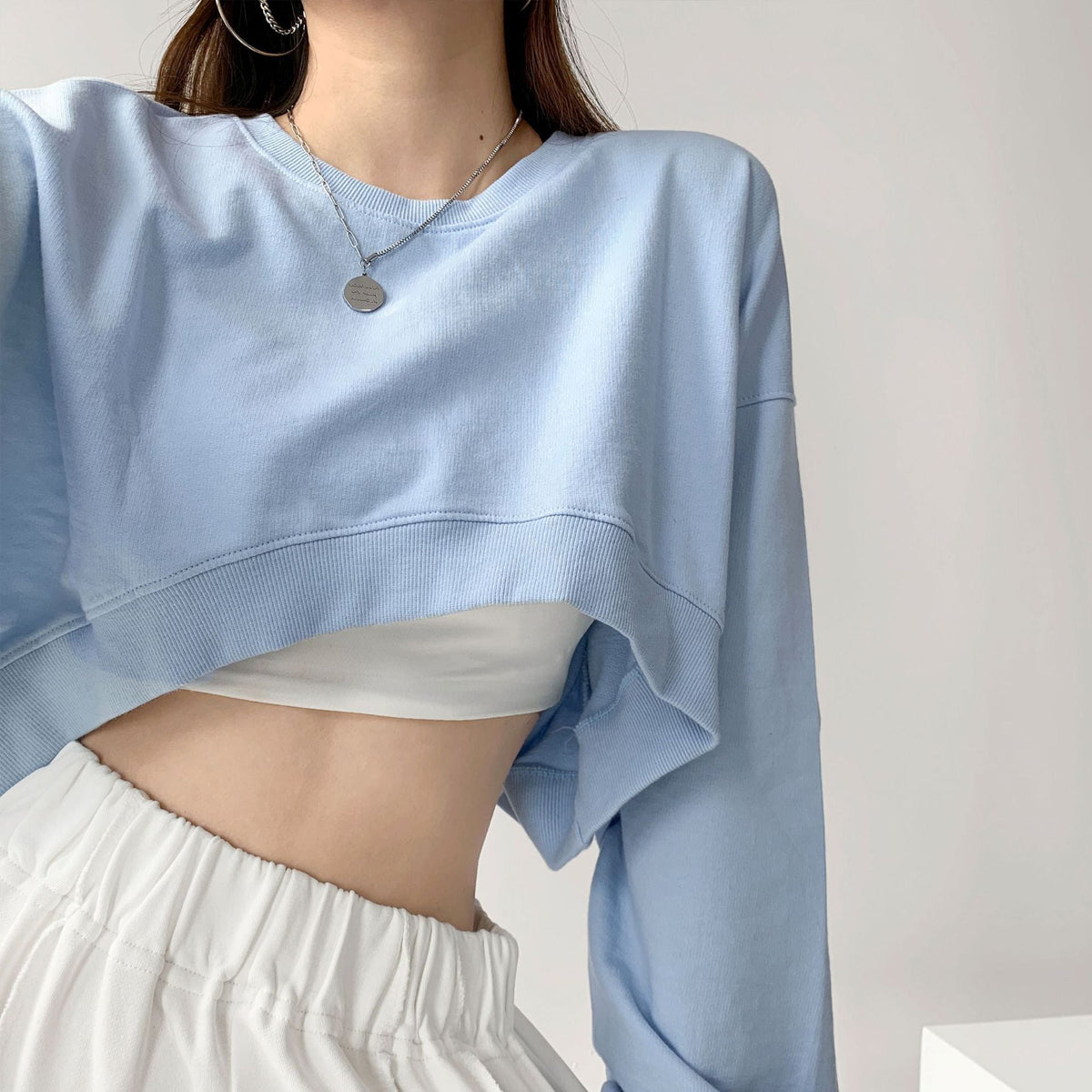 Femboy Crop Sweatshirt
