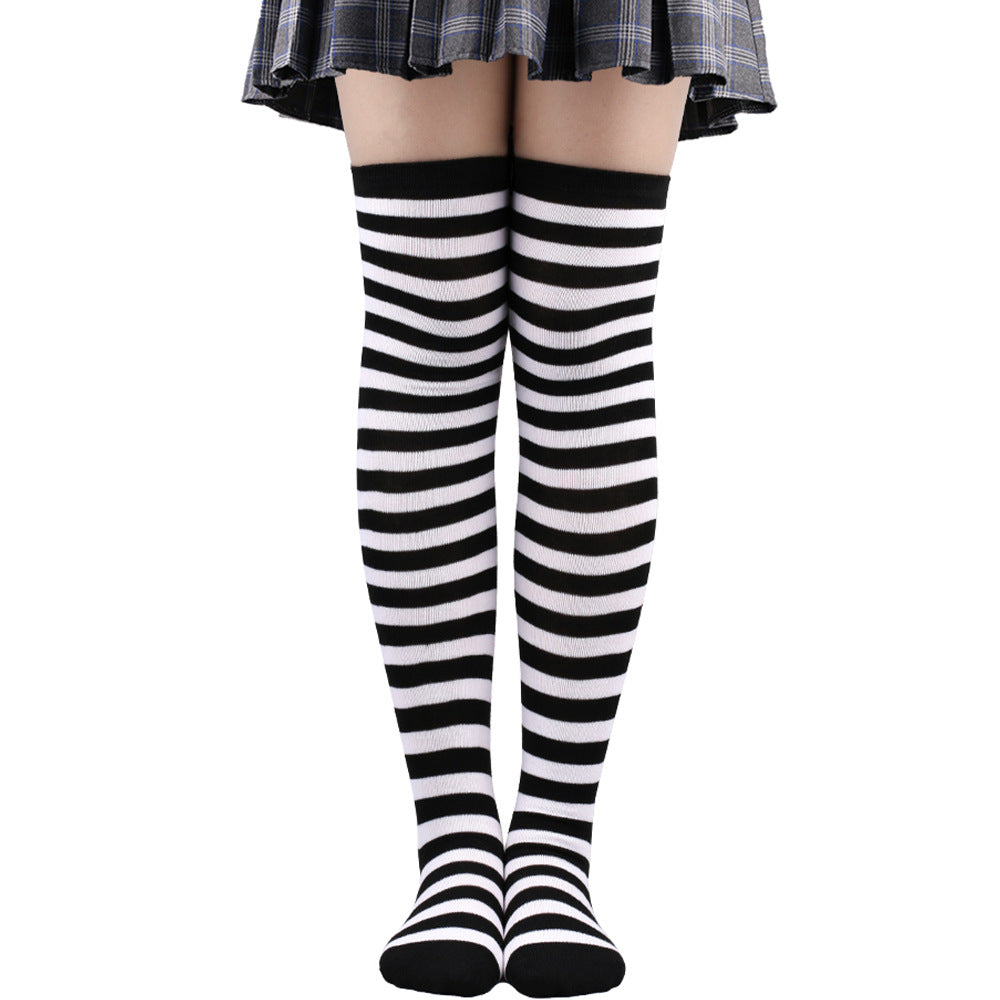 Striped Thigh Highs (Thin Striped)