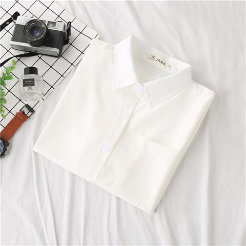 Femboy White Blouse