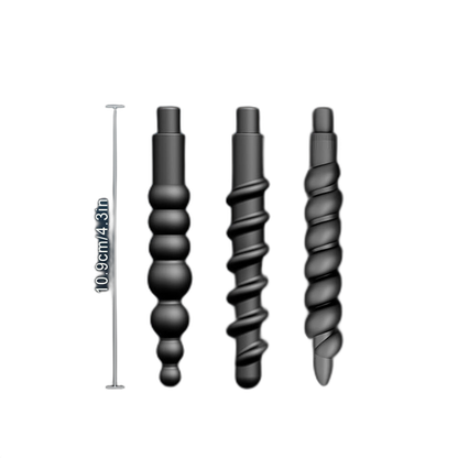 Silicone Anal Plug Vacuum Pump Anal Trainer Threaded Butt Plug Prostate Massager Anal Dildos Sex Toys