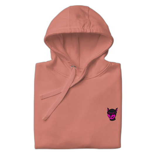 Pup Play Hub Hoodie Pink