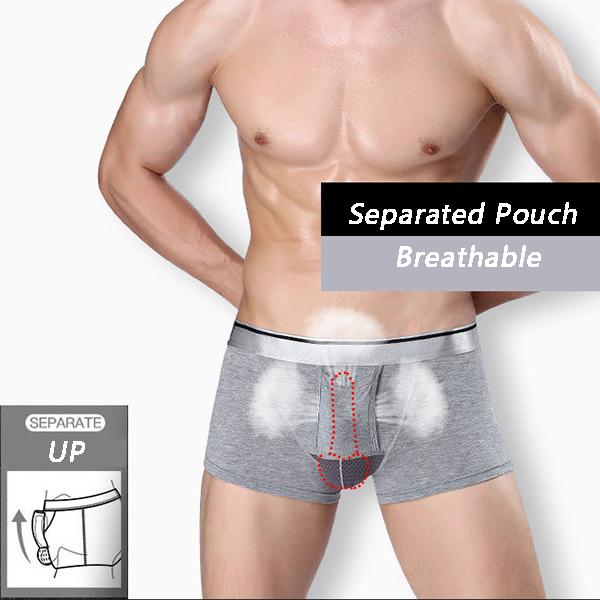 Men's Ball Pouch Separation Function Trunks