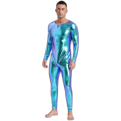 Galactic Vogue Metallic Bodysuit