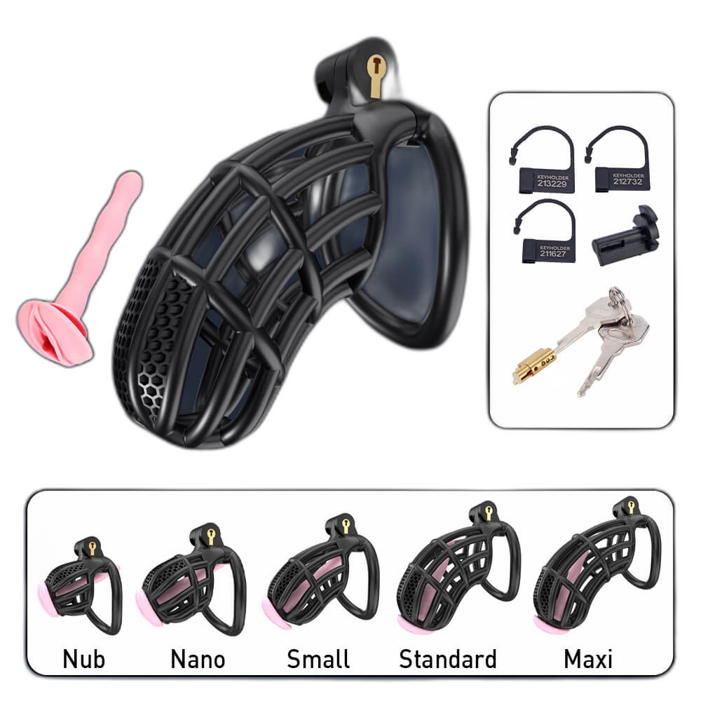 Sentinel - Cock Cage with 5 Sizes & Colors