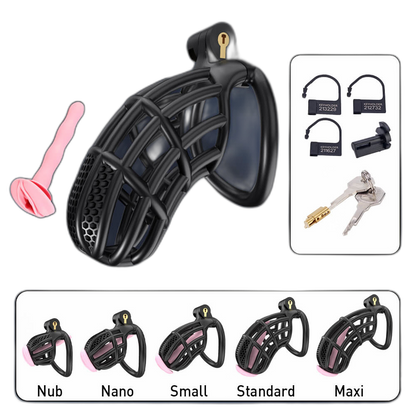 Sentinel - Cock Cage with 5 Sizes & Colors