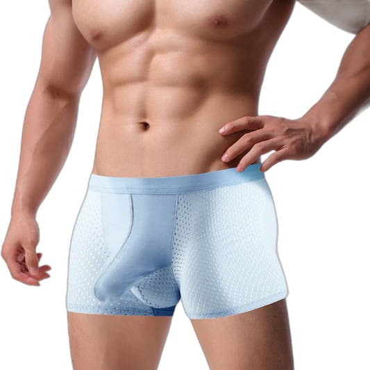 4 Pack Breathable Mesh Ball Pouch Underwear